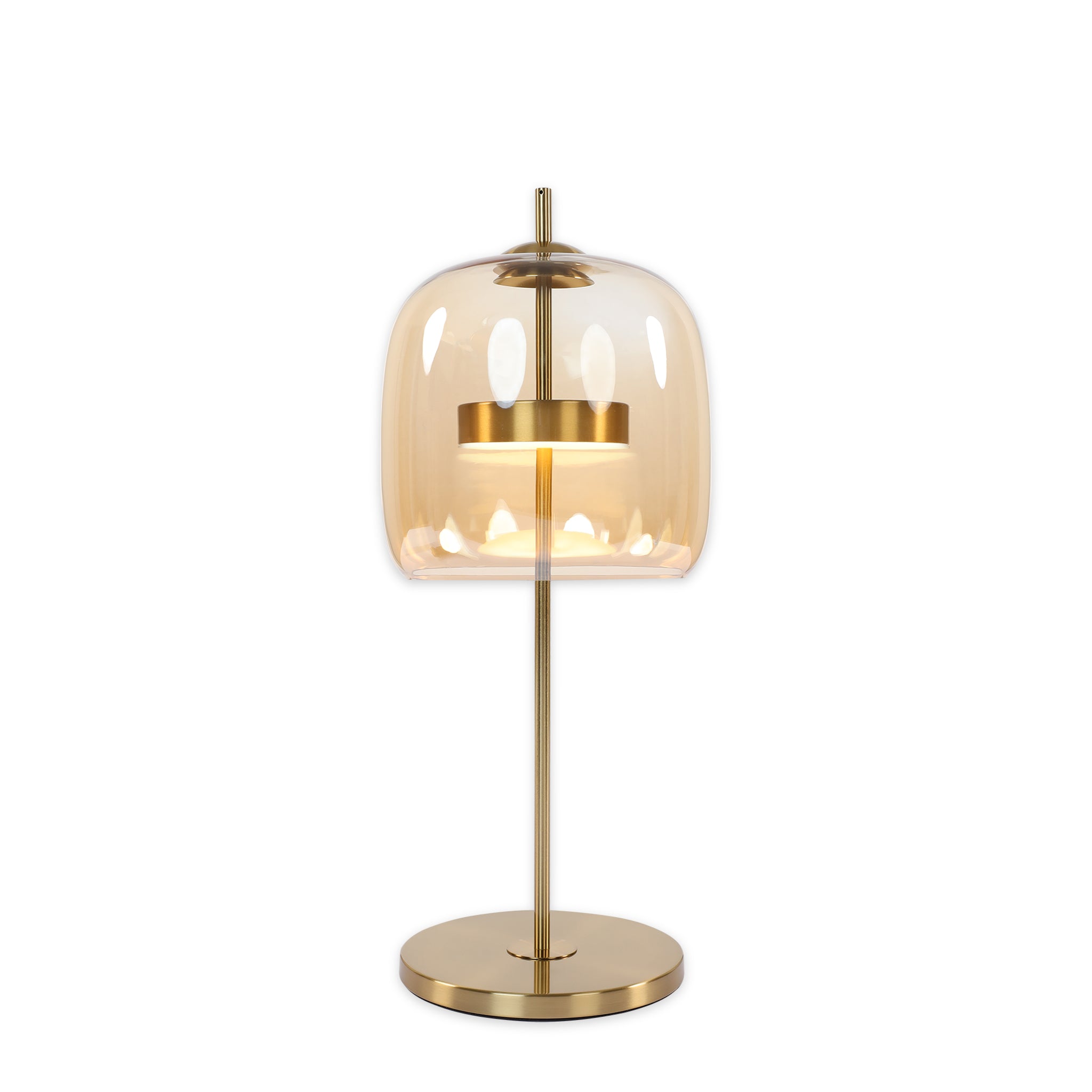 Glass Table Lamp